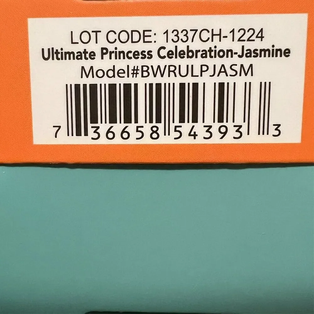 Disney Wet Brush Pro Princess Jasmine Ltd Edit Pro Detangler Hairbrush Aladdin